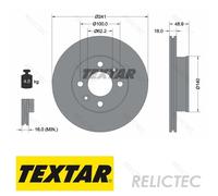 Textar 92147103 Brake Disc