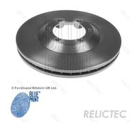2x Brake Discs Pair Vented fits ISUZU RODEO Mk1 2.5D Front 02 to 12 280mm Set