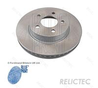 2x Brake Discs Pair Vented Front 288mm ADA104307 Blue Print Set 52128247AA New