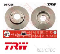 Front Brake Disc for KIA Naza:CARENS 0K2FA-33251
