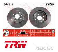 Front Brake Disc for KIA:RIO 51712-FD300