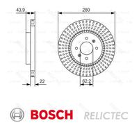 Front Brake Disc for KIA:RIO III 3 517121W000 51712H8580 517121W050 517121W000