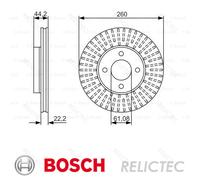 Front Brake Disc for Nissan:MICRA IV 4,NOTE 402061HA0A