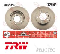 Front Brake Disc for Opel Renault Vauxhall Nissan:MOVANO B,MASTER III 3,Mk II 2