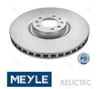 MEYLE Brake disc 11-15 521 0039/PD Front Axle 340 30 5 108 Vented Zink flake coated PEUGEOT: 508 I Saloon, 508 I SW, 407 Coupe, CITROËN: C5 3