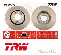 Front Brake Disc for Peugeot Fiat Citroen:EXPERT,SCUDO,JUMPY 4249J9 424987