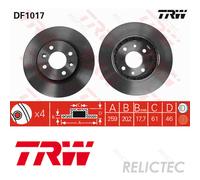 Front Brake Disc for Renault:25,ESPACE I 1,18,II 2,FUEGO 7701204284 7701204283