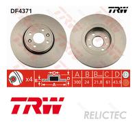 Front Brake Disc for Renault:GRAND SCENIC II 2,II 2 7701207897 B3004020