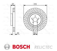 BOSCH 0 986 479 A81 Brake disc