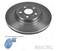 2x Brake Discs Pair Vented Front 295mm ADT343168 Blue Print Set 43512YZZAB New