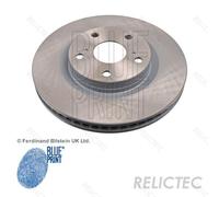 2x Brake Discs Pair Vented fits TOYOTA CAMRY ASV50 2.5 Front 2011 on 2AR-FE Set