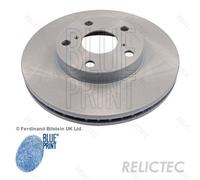2x Brake Discs Pair Vented fits TOYOTA RAV4 CLA2 2.0D Front 01 to 05 1CD-FTV Set
