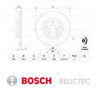 BOSCH Brake disc 0 986 479 C52 300 25 5 108 Vented Coated High-carbon FORD: C-Max 2, Transit Connect V408 Van, FOCUS 3, VOLVO: S40 II, C30, V50