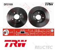 Front Brake Disc Honda:ACCORD VI 6,PRELUDE IV 4,ACCORD VII 7,PRELUDE V 5