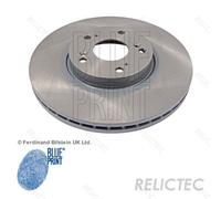 2x Brake Discs Pair Vented fits HONDA ACCORD CL7, CM1 2.0 Front 03 to 08 300mm