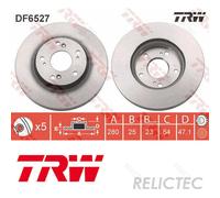 Front Brake Disc Honda:CIVIC IX 9,VIII 8 45251-TV0-E01 45251-TV0-E00