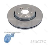 2x Brake Discs Pair Vented fits HONDA CR-V Mk4 RE6 1.6D Front 2013 on 293mm Set