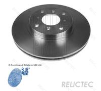 2x Brake Discs Pair Vented Front 282mm ADH24335 Blue Print Set 45251SS0A00 New