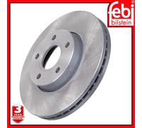 2x Brake Discs Pair Vented fits FORD C-MAX Front 07 to 19 MUDD 278mm Set 1223663
