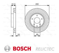 Front Brake Disc Mazda:3,CX-3 BJS7-33-251A BKC3-33-251 B45A-33-251A