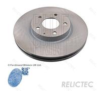 Pair of Front Brake Disc Fits Mazda CX-5 AWD Mazda6 AWD Wag Blue Print ADM543123