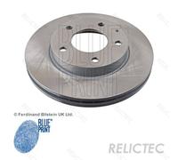 2x Brake Discs Pair Vented fits MAZDA PREMACY CP 1.9 Front 99 to 05 FP 258mm Set