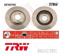 Front Brake Disc Mazda:RX-8 F157-33-251A F160-33-251 F160-33-251A F151-33-251