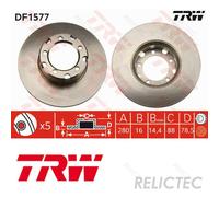 Front Brake Disc MB:601,602,T1,T2 A6014210412 A6014200272 A6014215112 6014215012