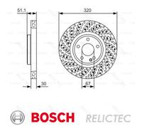 Front Brake Disc MB:C117,W176,X156,X117,W246 W242,CLA,A,GLA,B 2464212712