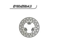 Front Brake Disc NG 1011 Kymco Agility 4T E3 R12 125 2006-2015