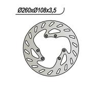 Free Shipping NG BRAKES Round Fixed Brake Disc For Motorcycle Parts