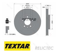 Front Brake Disc Opel Vauxhall Chevrolet Holden Buick:ASTRA J,CRUZE,Mk VI 6