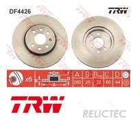 Front Brake Disc Opel Vauxhall Holden:ASTRA H,Mk V 5,COMBO,TOUR Mk II 2 569007