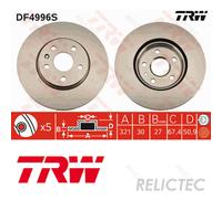 Front Brake Disc Opel Vauxhall Saab Chevrolet:INSIGNIA A,9-5,MALIBU,CAMARO
