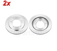 Front Brake Disc OPTIMAL 2x Fits SUZUKI Grand Vitara I 98-05 30024673