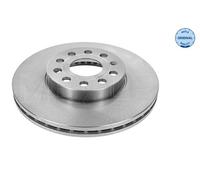 Front Brake Disc Pair Fits Audi A3 Sportback Convertible Limo MEYLE 115 521 1045