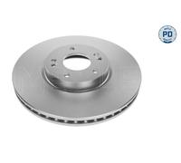Front Brake Disc Pair Fits Hyundai Santa FE 4 FÉ 2 3 Kia MEYLE 37-15 521 0033/PD