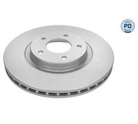 2x MEYLE Brake Disc Front Vented 325mm Outer ⌀ 49.5mm Height Fits Jaguar XJ XK8