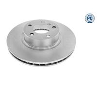 Front Brake Disc Pair Set Fits BMW X3 X4 Premium MEYLE 383 521 0012/PD