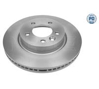 2x MEYLE 53-15 521 0013/PD Brake Disc Front Vented Fits Land Rover Discovery