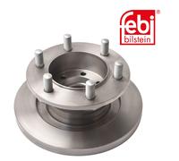 CV Brake Disc Single Solid fits IVECO DAILY Mk2 2.5D Front 89 to 98 001908772