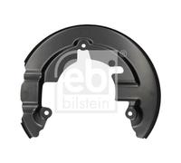 Front Brake Disc Splash Panel Left FEBI Fits FORD C-Max II 10-20 1750801