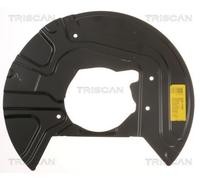 Front Brake Disc Splash Panel Left TRISCAN Fits BMW X3 E83 03-11 34113411871