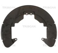 Brake disc cover Front Axle cataphoretically primed 8125 16204 TRISCAN for MAZDA