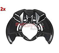 Front Brake Disc Splash Panels Right Left METZGER 2x 11-16 45255TV0E00