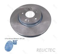 2x Brake Discs Pair Vented fits SSANGYONG KORANDO CK 2.2D Front 2015 on 298mm