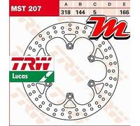 Motorcycle Brake Disc 318mm MST207 TRW Set Genuine Top Quality Guaranteed New