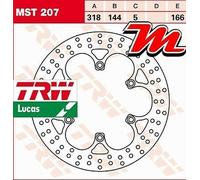 Motorcycle Brake Disc 318mm MST207 TRW Set Genuine Top Quality Guaranteed New