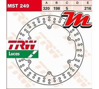 Motorcycle Brake Disc 320mm MST249 TRW Set Genuine Top Quality Guaranteed New
