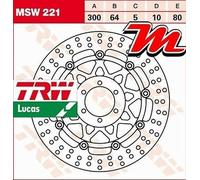 Front Brake Disc TRW Lucas MSW 221 for Yamaha TDM 850 3VD/4TX 1991-2001